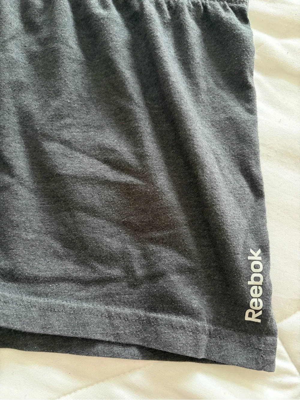 Reebok Women's Black Drawstring Athletic Shorts